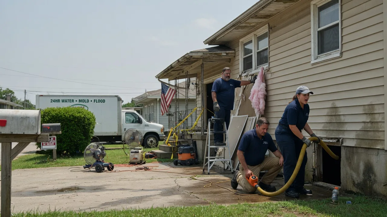 Water Damage Repair in Alexandria, AL near me